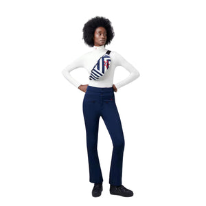 Womens Perfect Moment Aurora High Waist Flare Pant - Navy Pants Perfect Moment 