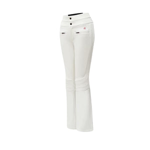 Womens Perfect Moment Aurora High Waist Flare Pant - White Pants Perfect Moment XS INTL / 6-8 AU 