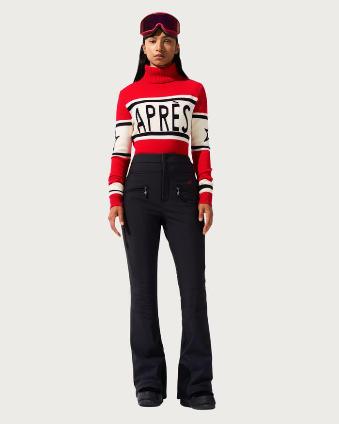 Women's Perfect Moment Aurora High Waisted Ski Pant - Black