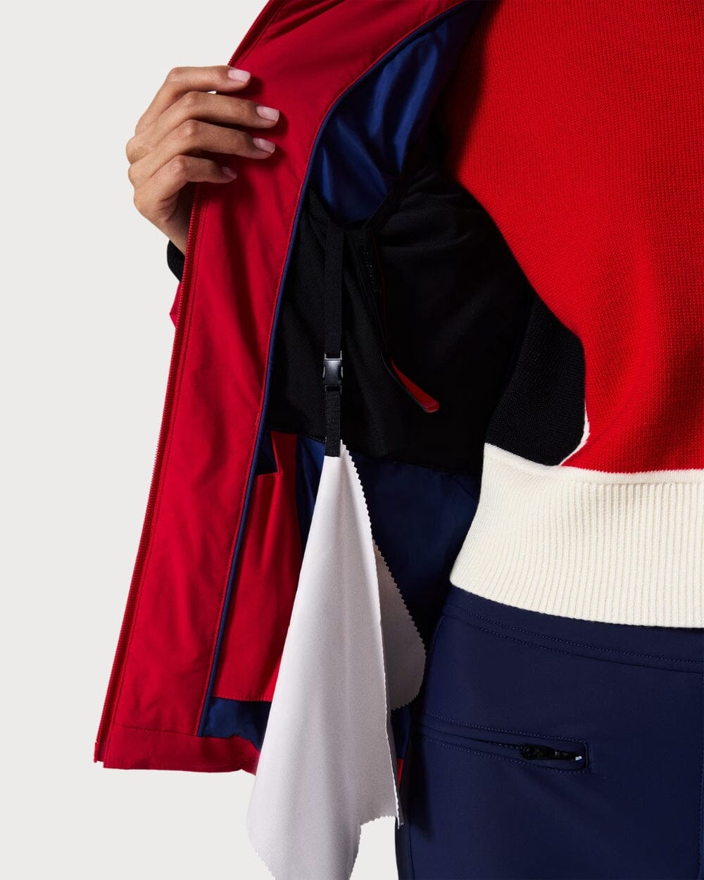 Women's Perfect Moment JG Ski Jacket - red Jackets Perfect Moment 