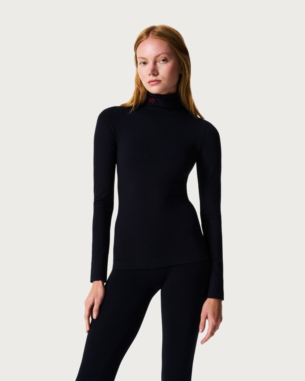 Women's Perfect Moment Perfect Thermal Top - Black Thermals Perfect Moment 