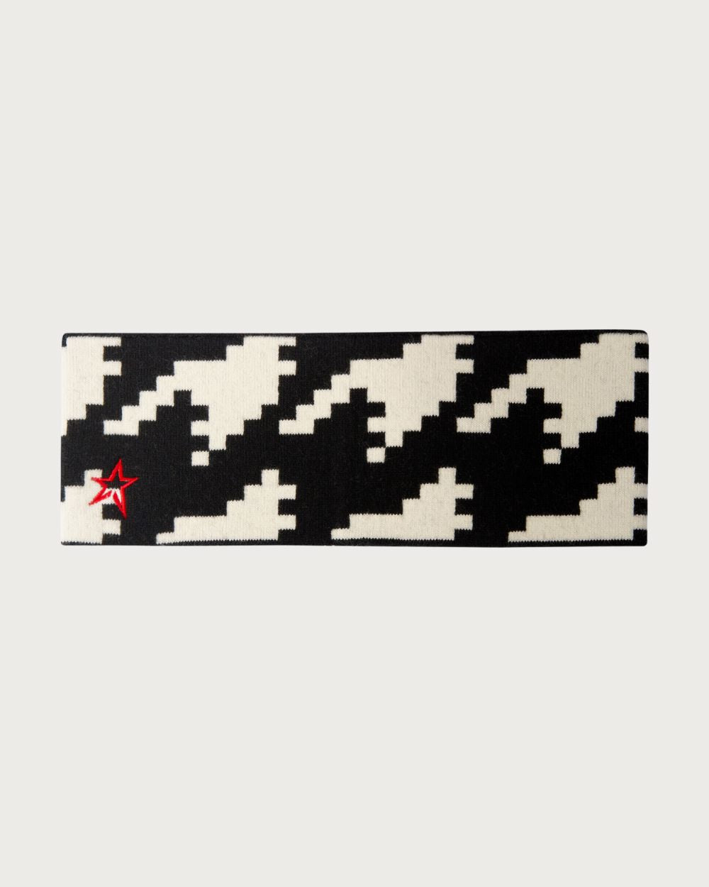 Womens Perfect Moment PM Head Band - Houndstooth Black Beanies Perfect Moment 