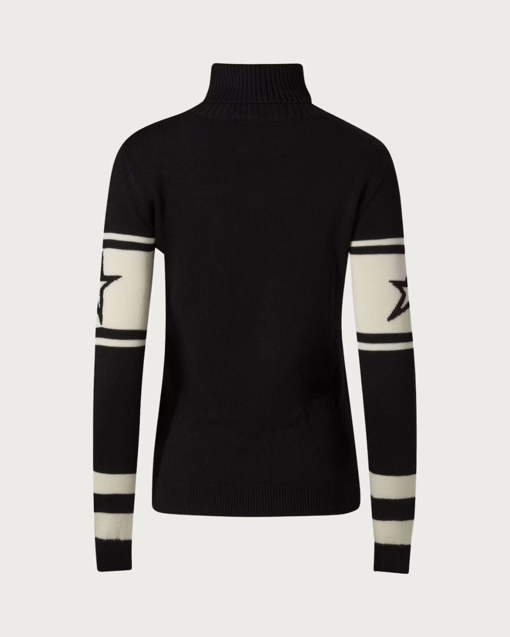 Women's Perfect Moment Schild Apres Merino Wool Sweater - Black Knitwear Perfect Moment 