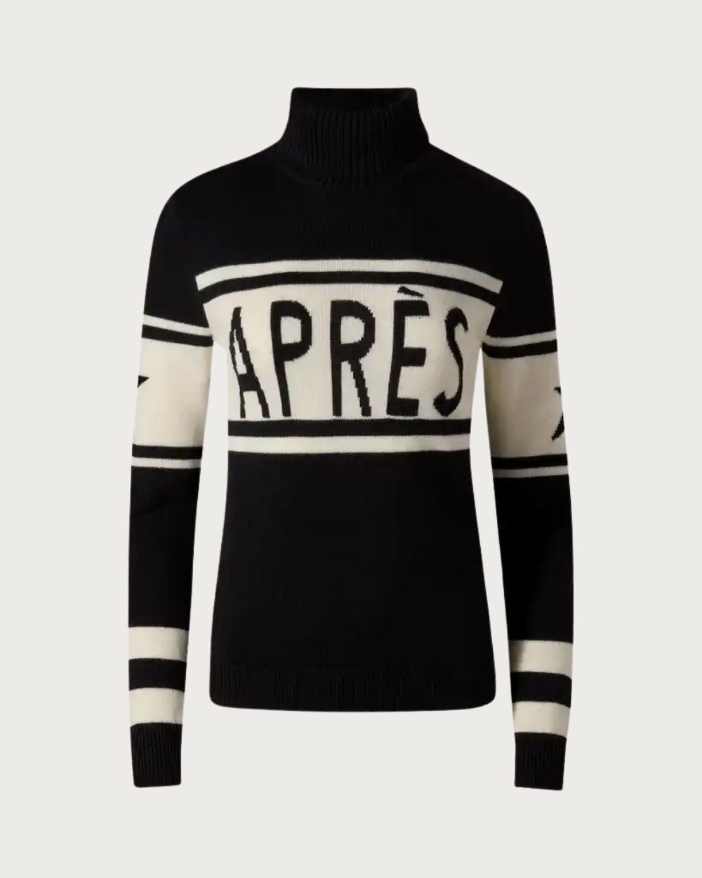 Women's Perfect Moment Schild Apres Merino Wool Sweater - Black
