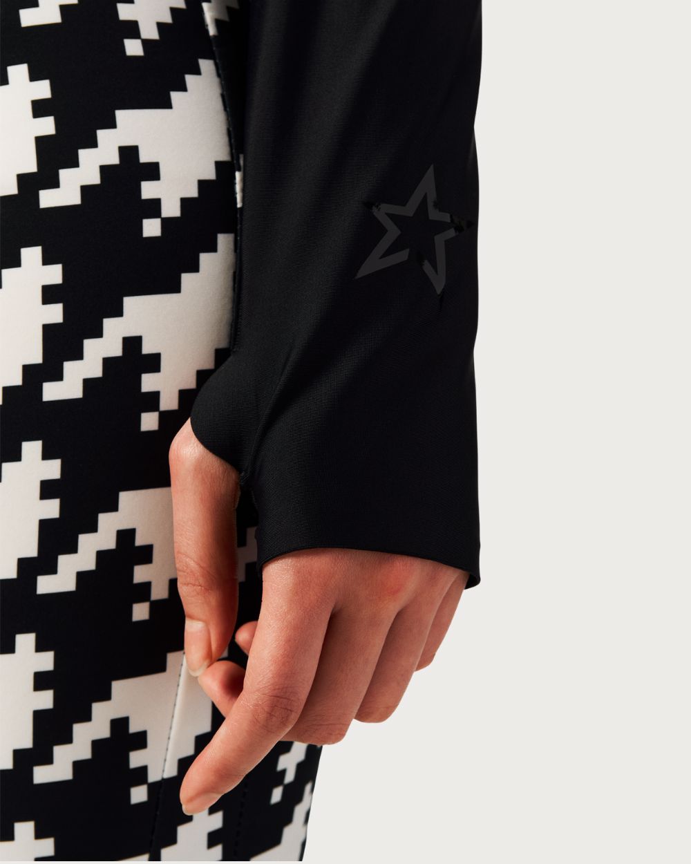 Womens Perfect Moment Ski Crew Baselayer Top - Black Thermals Perfect Moment 