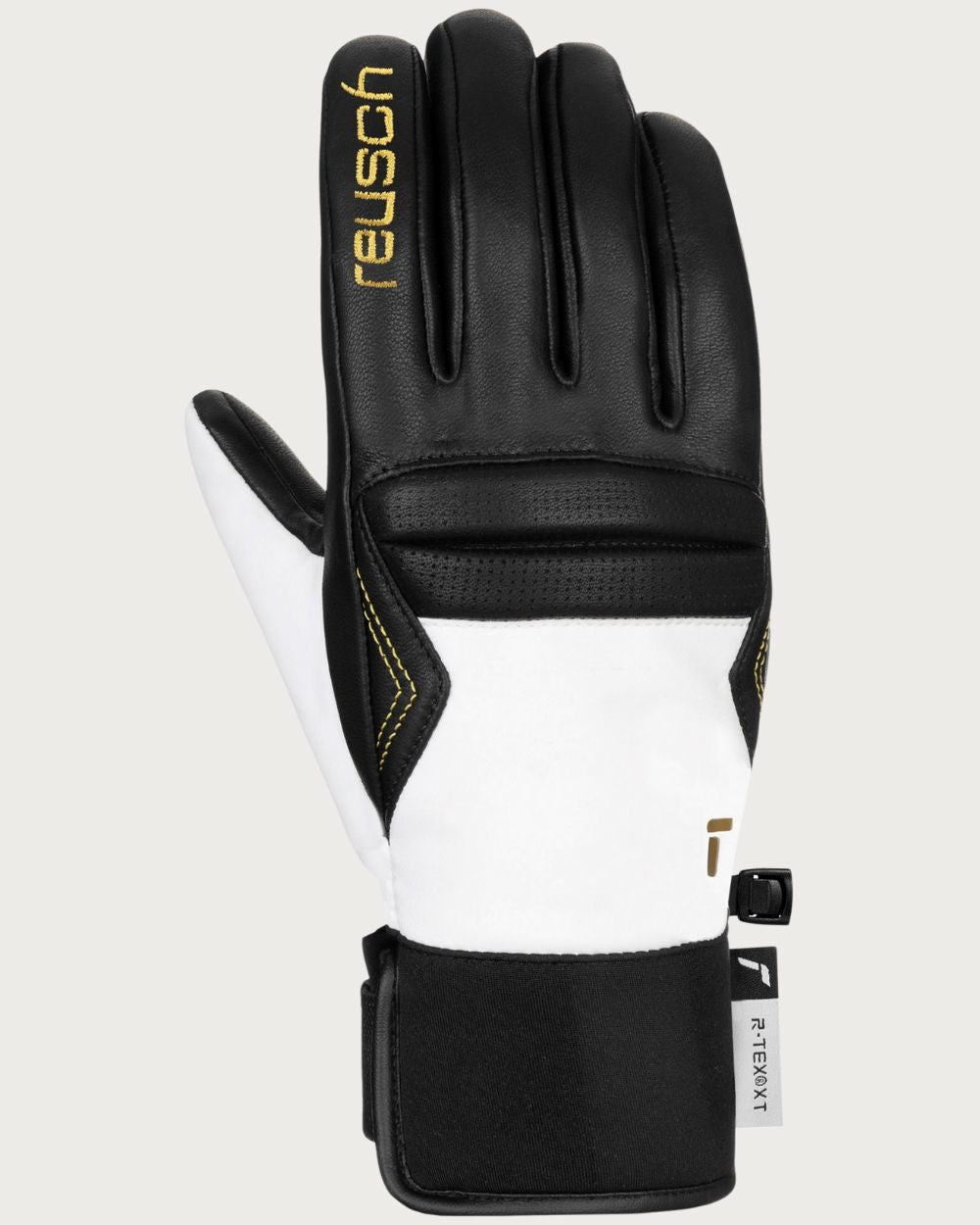 Womens Reusch Mikaela Shiffrin R-Tex XT Glove - Black/White Mittens Reusch 