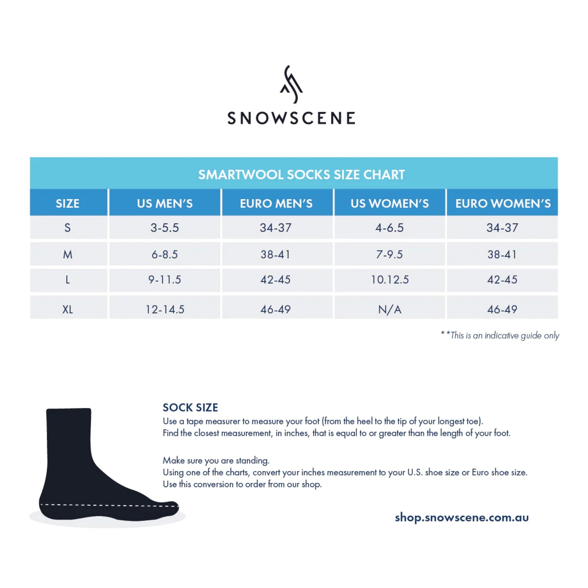 Womens Smartwool Ski Targeted Cushion Socks - Lift Bunny Neptune Blue Socks Smartwool 