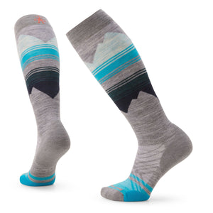 Womens Smartwool Ski Targeted Cushion Socks - Light Grey Socks Smartwool 