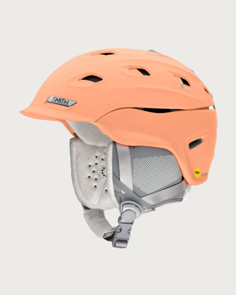 Womens Smith Vantage MIPS Helmet - Matte Arctic Apricot Helmets Smith 