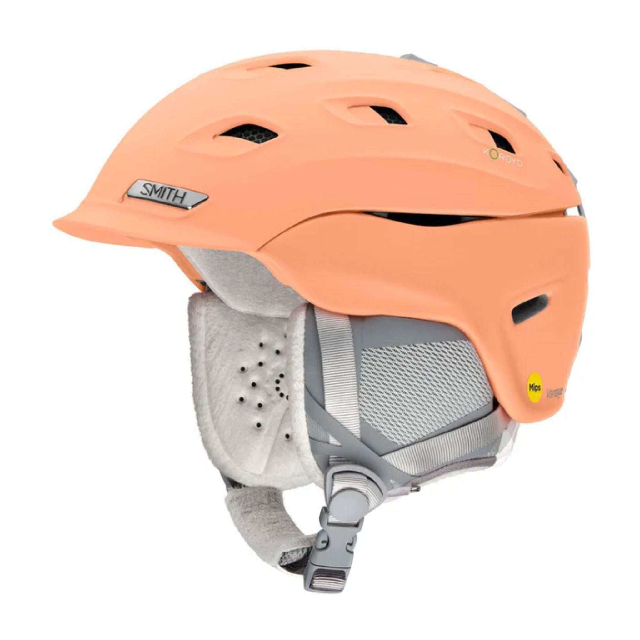 Womens Smith Vantage MIPS Helmet - Matte Arctic Apricot Helmets Smith 