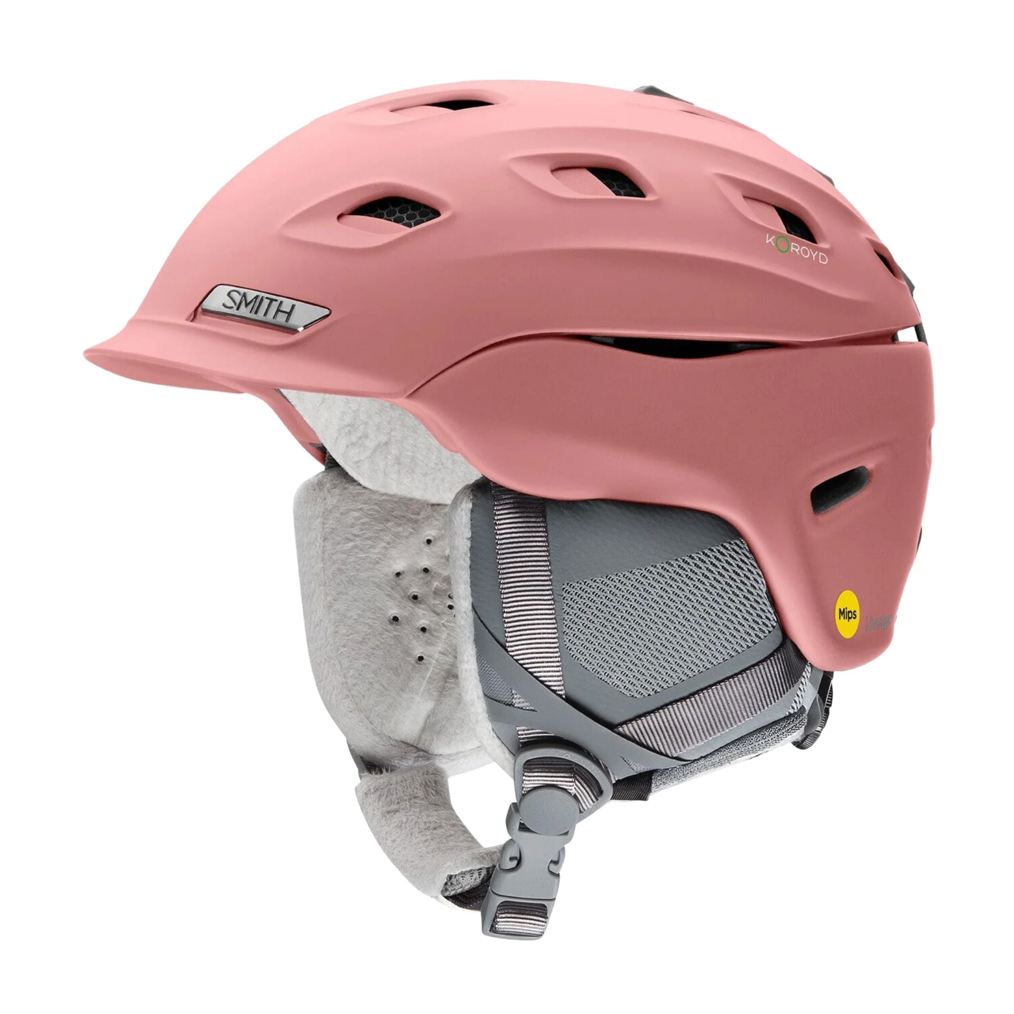 Womens Smith Vantage MIPS Helmet - Matte Chalk Rose Helmets Smith 
