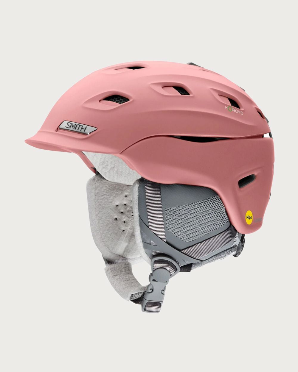 Womens Smith Vantage MIPS Helmet - Matte Chalk Rose Helmets Smith 