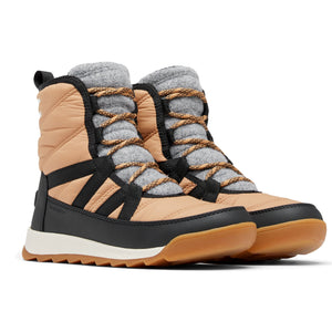 Womens Sorel Whitney II Plus Lace Boot - Tawny Buff / Black