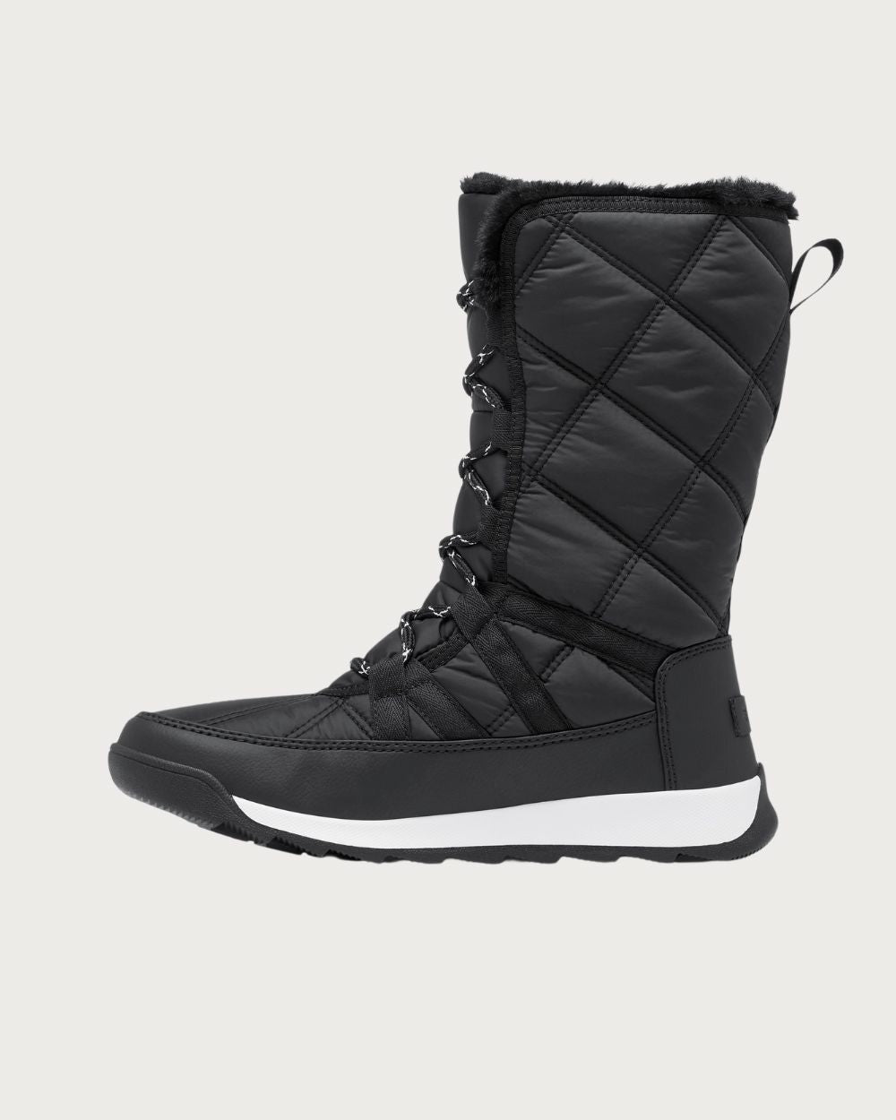 Womens Sorel Whitney II Plus Tall Lace Boot - Black Footwear Sorel 