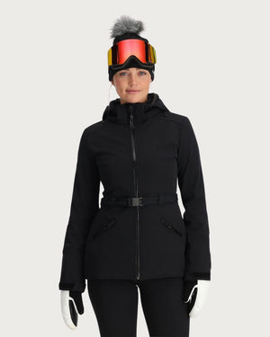 Womens Spyder Glacial Softshell Jacket - Black Jackets Spyder 