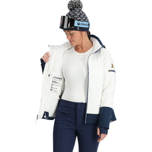 Womens Spyder Soleil Jacket - White Jackets Spyder 