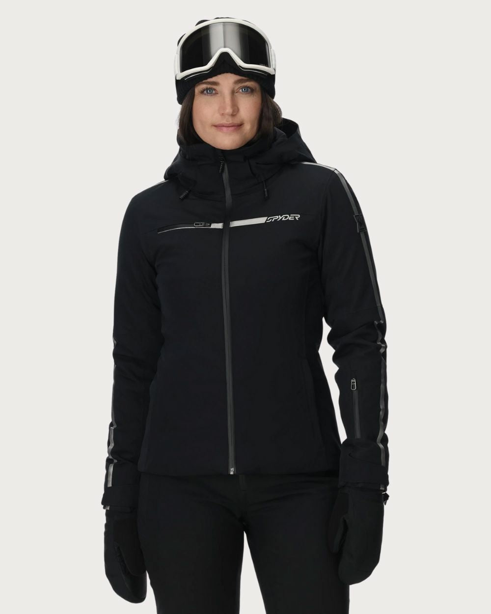 Womens Spyder Titania Jacket - Black Jackets Spyder 