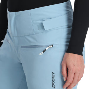 Womens Spyder Winner Pant - Blue Drift Pants Spyder 