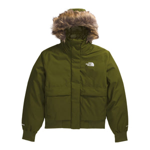 Womens The North Face Arctic BomberJacket - Forest Olive Jackets The North Face S INTL / 10 AU 