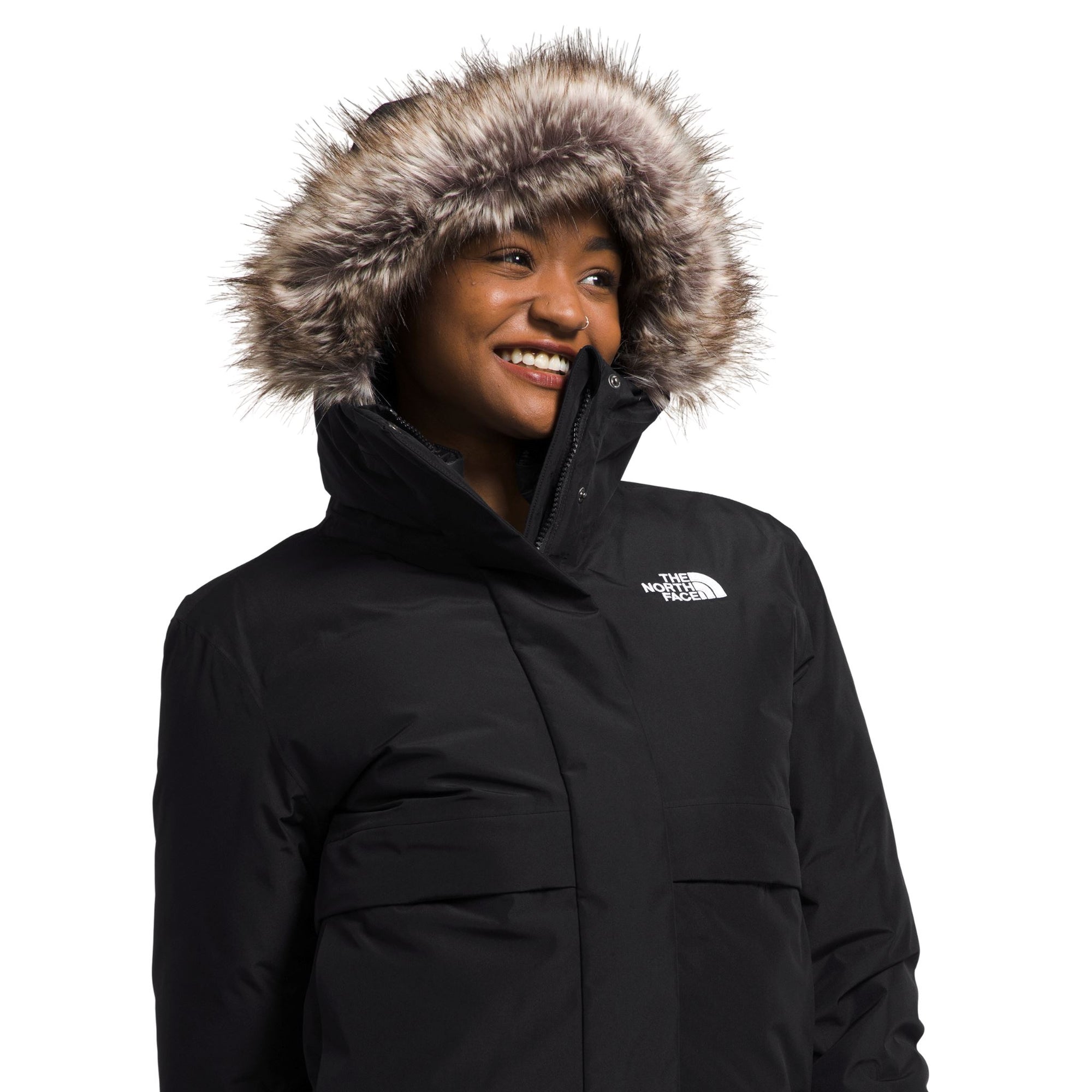 Womens The North Face Arctic BomberJacket - TNF Black Jackets The North Face S INTL / 10 AU 