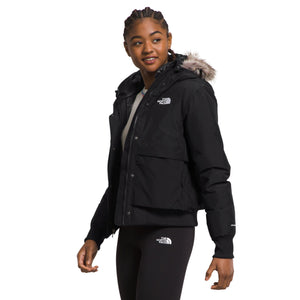 Womens The North Face Arctic BomberJacket - TNF Black Jackets The North Face 