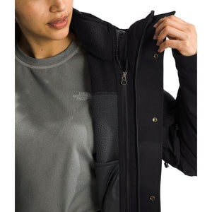 Womens The North Face Genepi Triclimate Jacket - TNF Black / Asphalt Grey