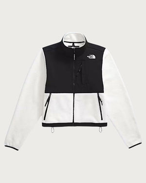 Womens The North Face Retro Denali Jacket - White Dune / TNF Black Jackets The North Face XS INTL / 8 AU 