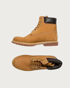 Womens Timberland 6 inch Premium Boot - Wheat Nubuck Footwear Timberland 