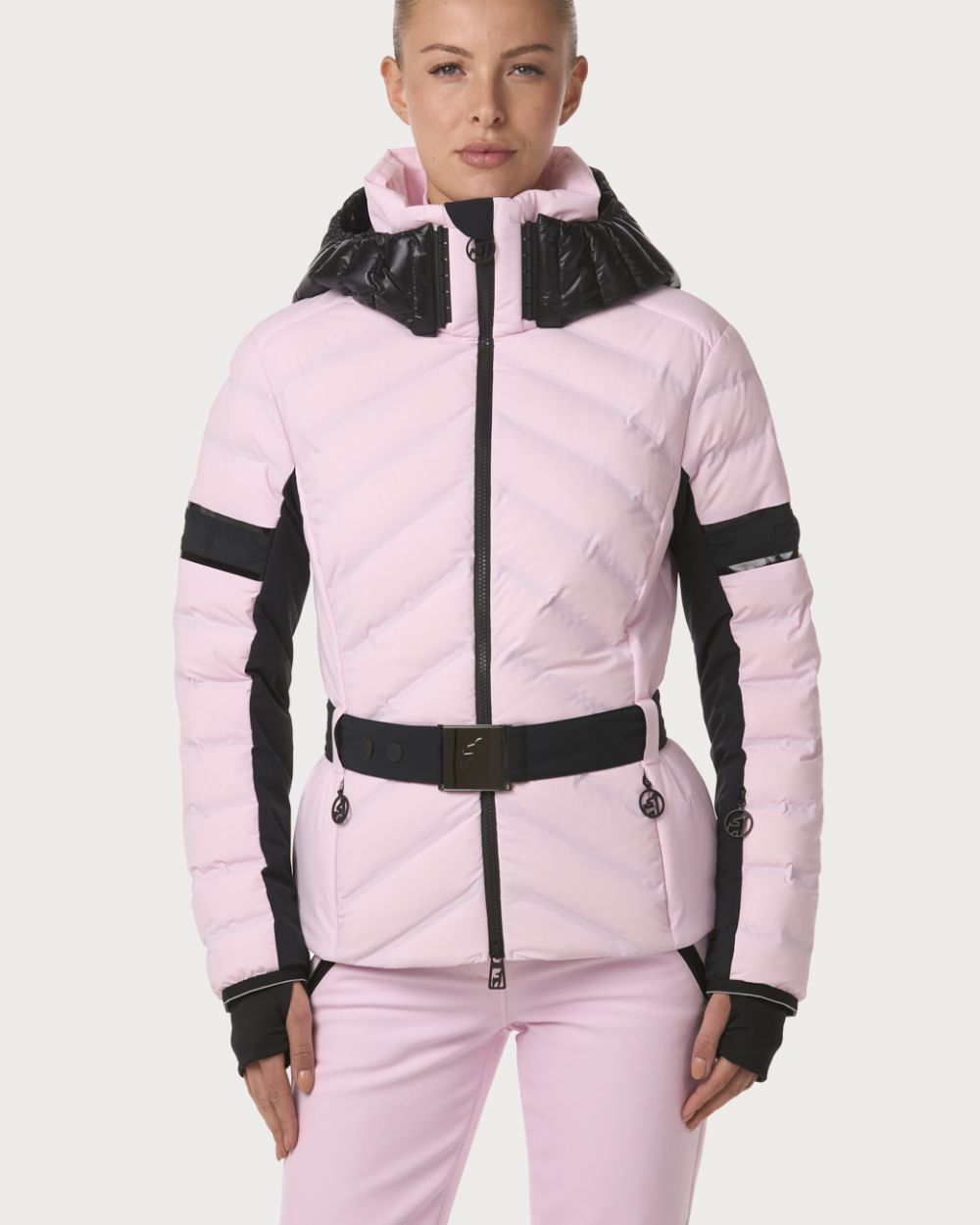 Womens Toni Sailer Corinne Jacket - Rose Powder Jackets Toni Sailer 36 INTL / 8 AU 