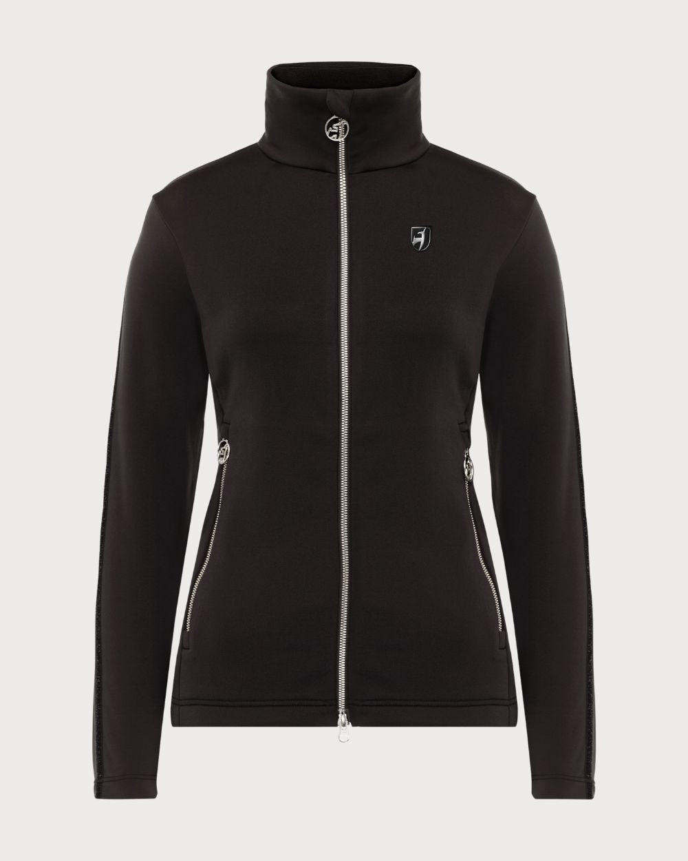 Womens Toni Sailer Jade Mid Layer Jacket - Black Mid Layers Toni Sailer 