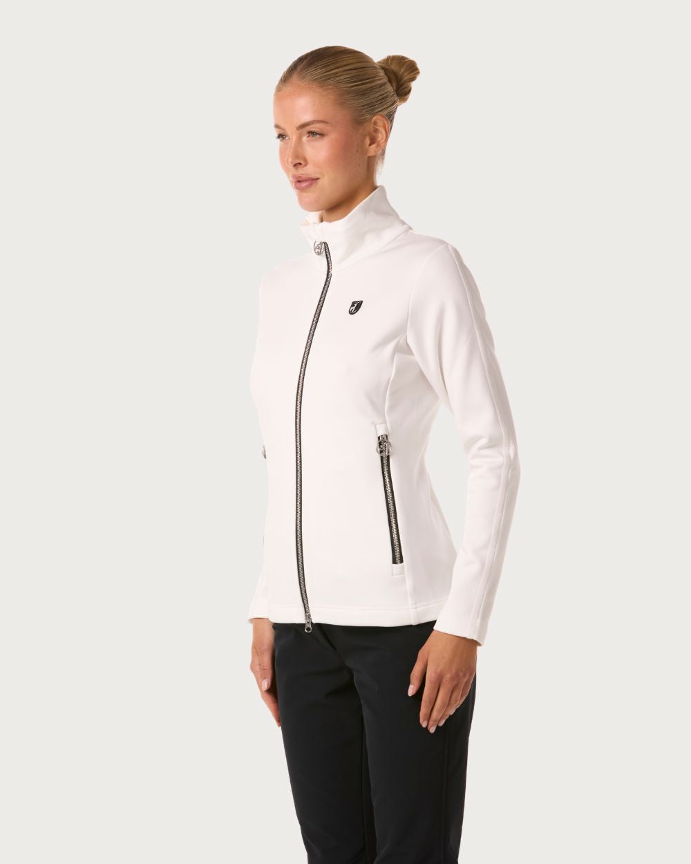 Womens Toni Sailer Jade Mid Layer Jacket - Bright White Mid Layers Toni Sailer 34 / AU 6 
