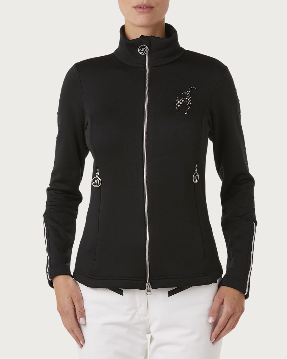 Womens Toni Sailer Kathi Special Mid Layer - Black Mid Layers Toni Sailer 