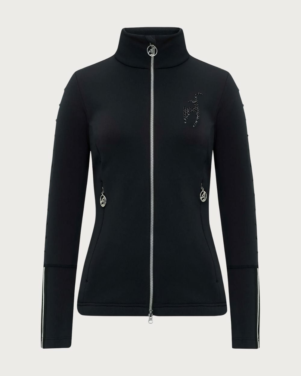 Womens Toni Sailer Kathi Special Mid Layer - Black Mid Layers Toni Sailer 36 INTL / 8 AU 
