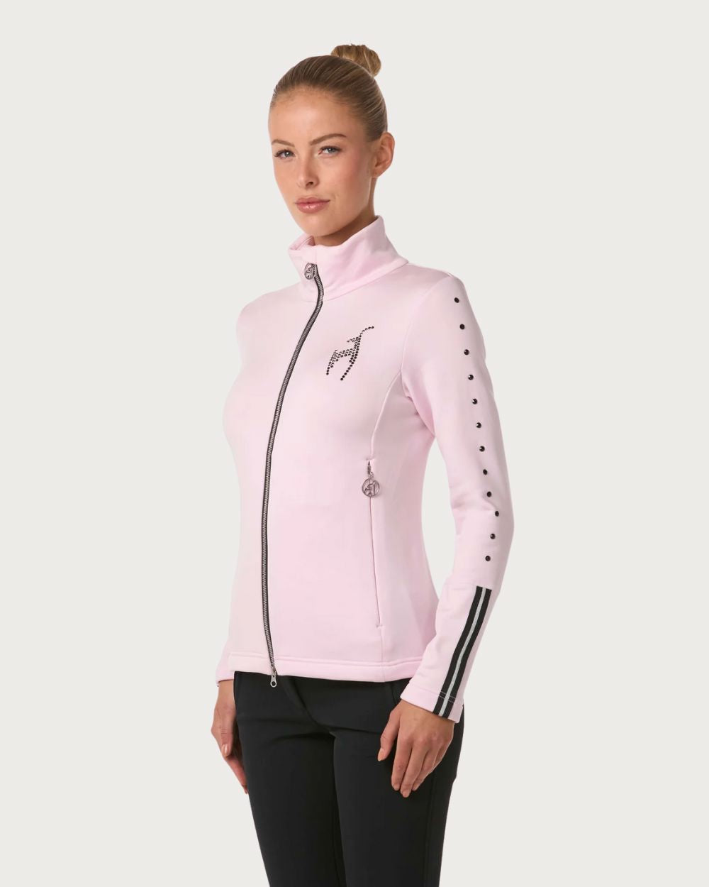 Womens Toni Sailer Kathi Special Mid Layer - Rose Powder Mid Layers Toni Sailer 