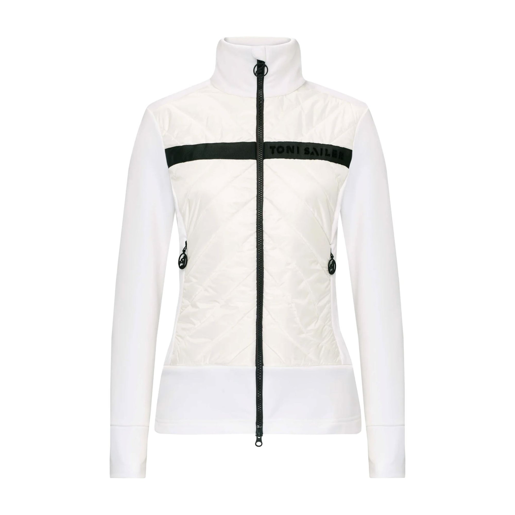 Womens Toni Sailer Quinta Mid Layer Jacket - Bright White Mid Layers Toni Sailer 