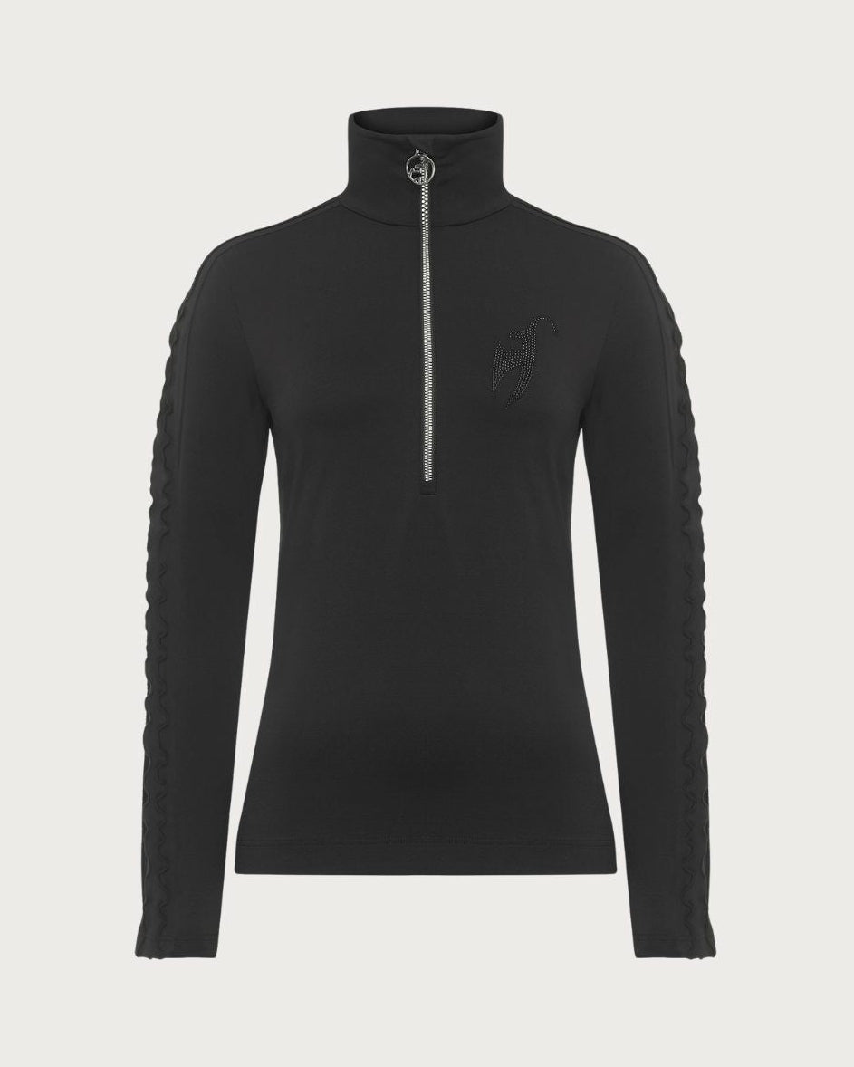 Womens Toni Sailer Vreni First Layer - Black Thermals Toni Sailer 36 INTL / 8 AU 