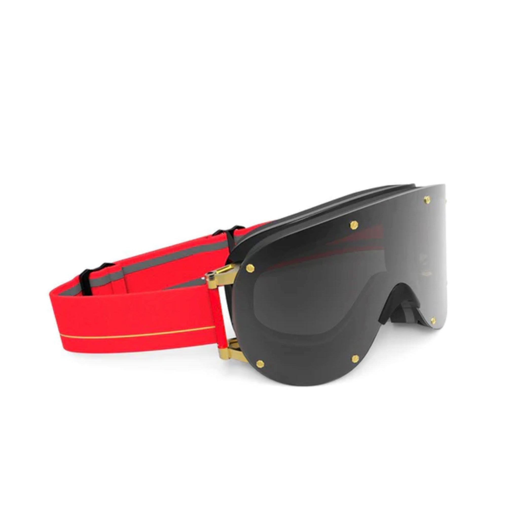 YNIQ Model Four Goggle - Black Pro / Smoke Lens