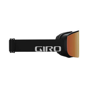 Mens Giro Axis (Asian Fit) Goggles - Black Wordmark Vivid Ember Goggles Giro 