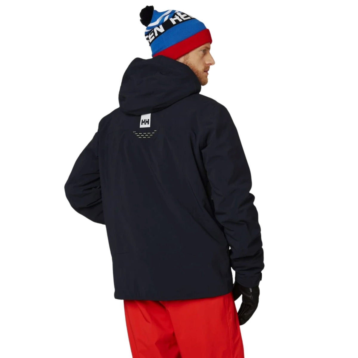 Mens Helly Hansen Alpha Lifaloft Jacket - Navy - Snowscene