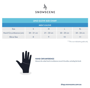 Mens Lenz Finger Cap Heater Gloves 6.0 Gloves | Mittens Lenz 