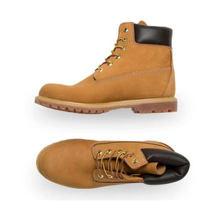 Mens Timberland 6inch Premium Boot - Wheat Nubuck Footwear Timberland 