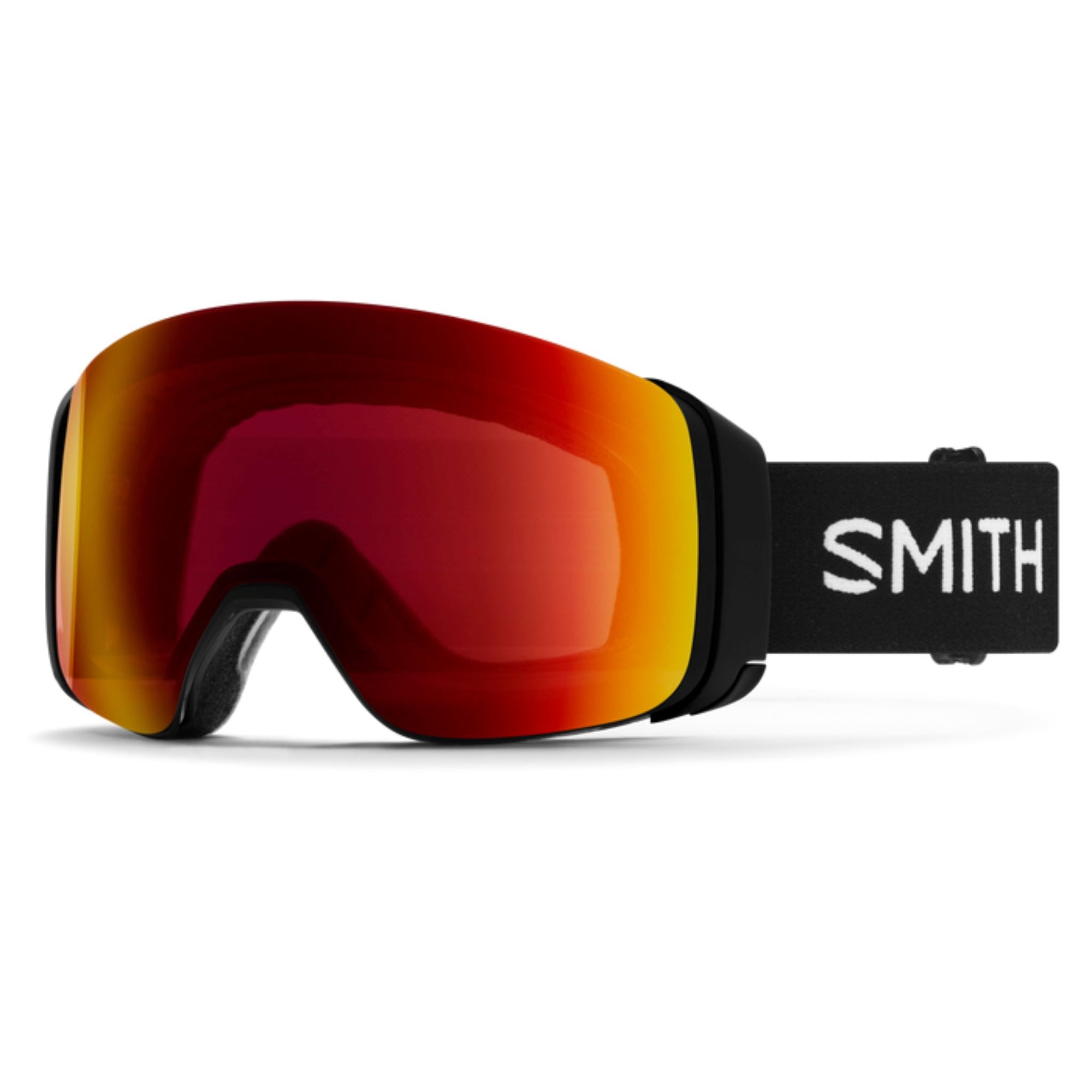 Smith 4D MAG Goggles (Medium Fit)- Black ChromaPop Everyday Red Mirror Goggles Smith 