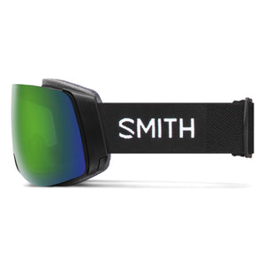 Smith 4D MAG Goggles (Medium Fit) - Black ChromaPop Sun Green Mirror Goggles Smith 