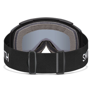 Smith Squad XL (Large Fit) Goggles - Black ChromaPop Everyday Green Mirror Goggles Smith 