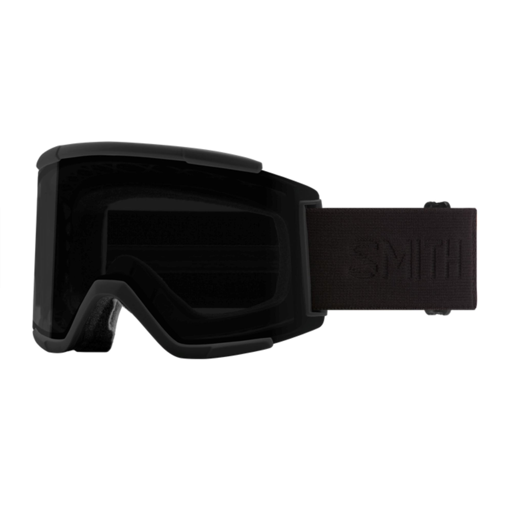 Smith Squad XL (Large Fit) Goggles - Blackout ChromaPop Sun Black Goggles Smith 