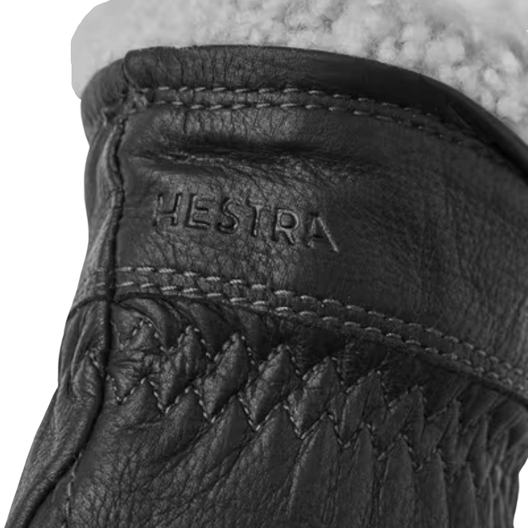 Womens Hestra Deerskin Primaloft Après Glove - Black Apre Gloves Hestra 6 (S) 