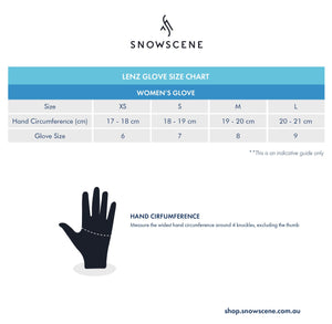 Womens Lenz Finger Cap Heater Gloves 6.0 Gloves | Mittens Lenz 