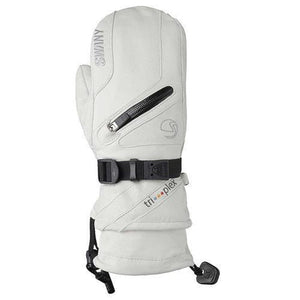 Womens Swany X-Cell 2 Waterproof Mittens - White Gloves | Mittens Swany S/6.5 